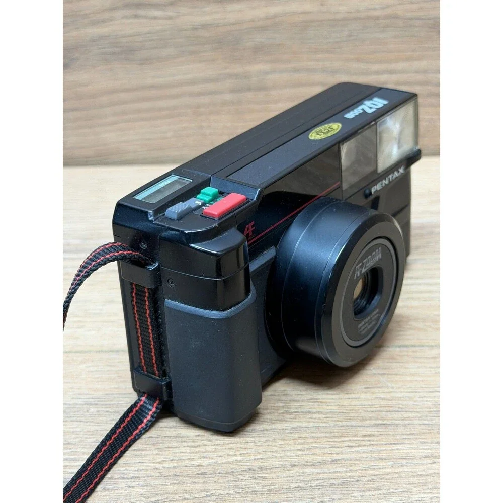 Vintage Pentax IQZoom 35mm Film Camera for Parts or Repair